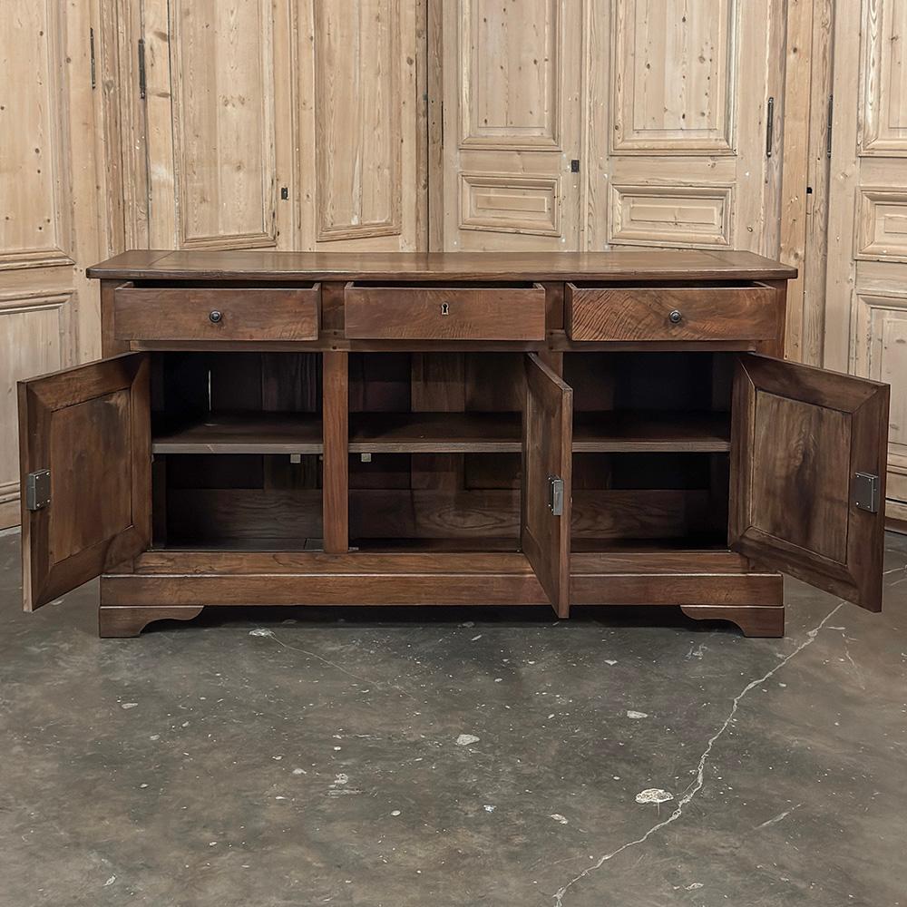Buffet in noce del periodo Louis Philippe del XIX secolo ~ Enfilade ~ Credenza in vendita 8