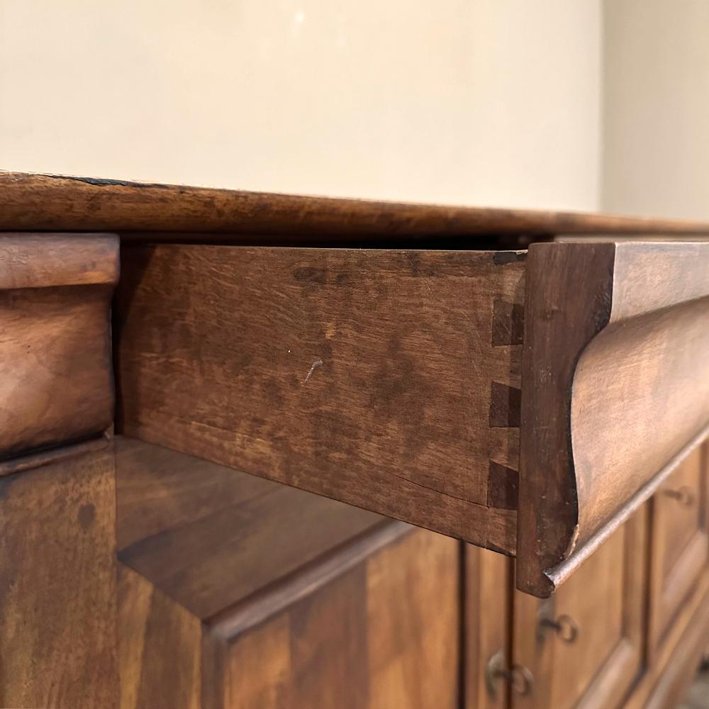 19th Century French Louis Philippe Period Walnut Buffet ~ Enfilade ~ Credenza im Angebot 10