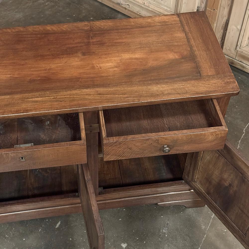 Buffet in noce del periodo Louis Philippe del XIX secolo ~ Enfilade ~ Credenza in vendita 11