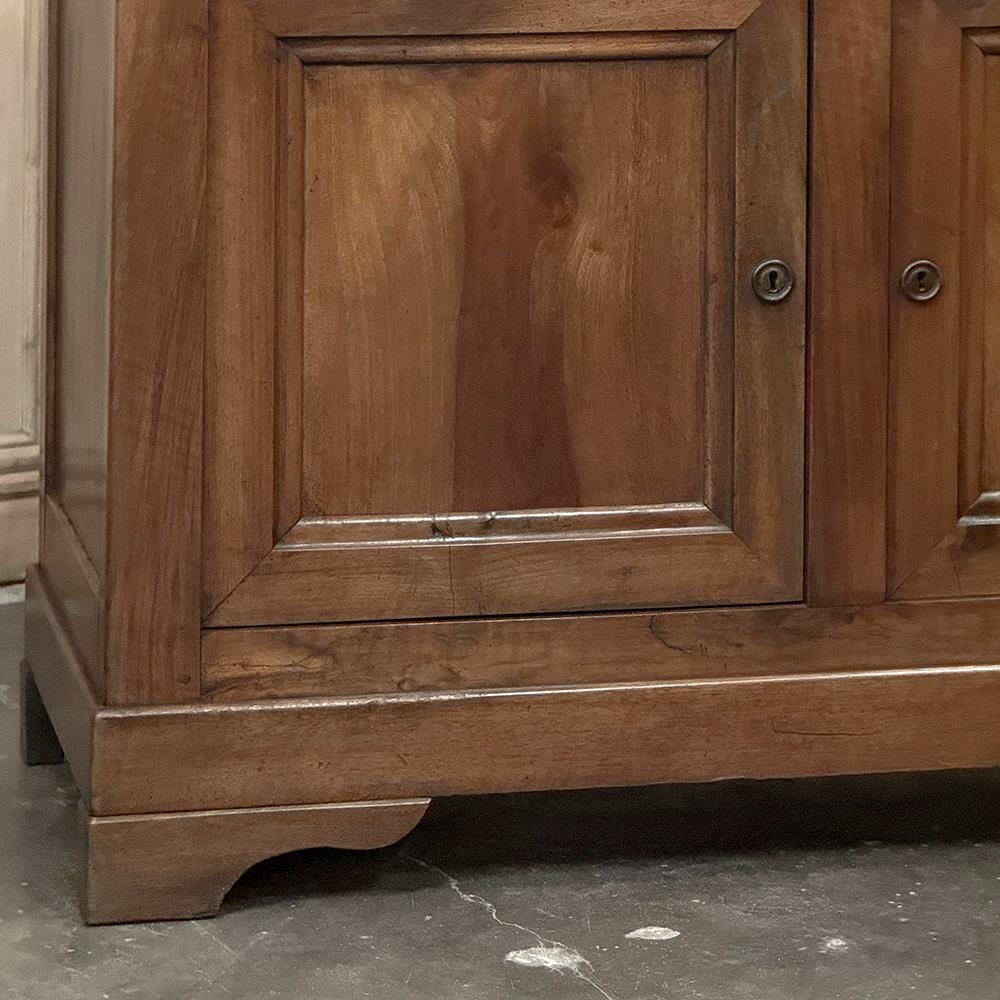 Buffet in noce del periodo Louis Philippe del XIX secolo ~ Enfilade ~ Credenza In condizioni buone in vendita a Dallas, TX