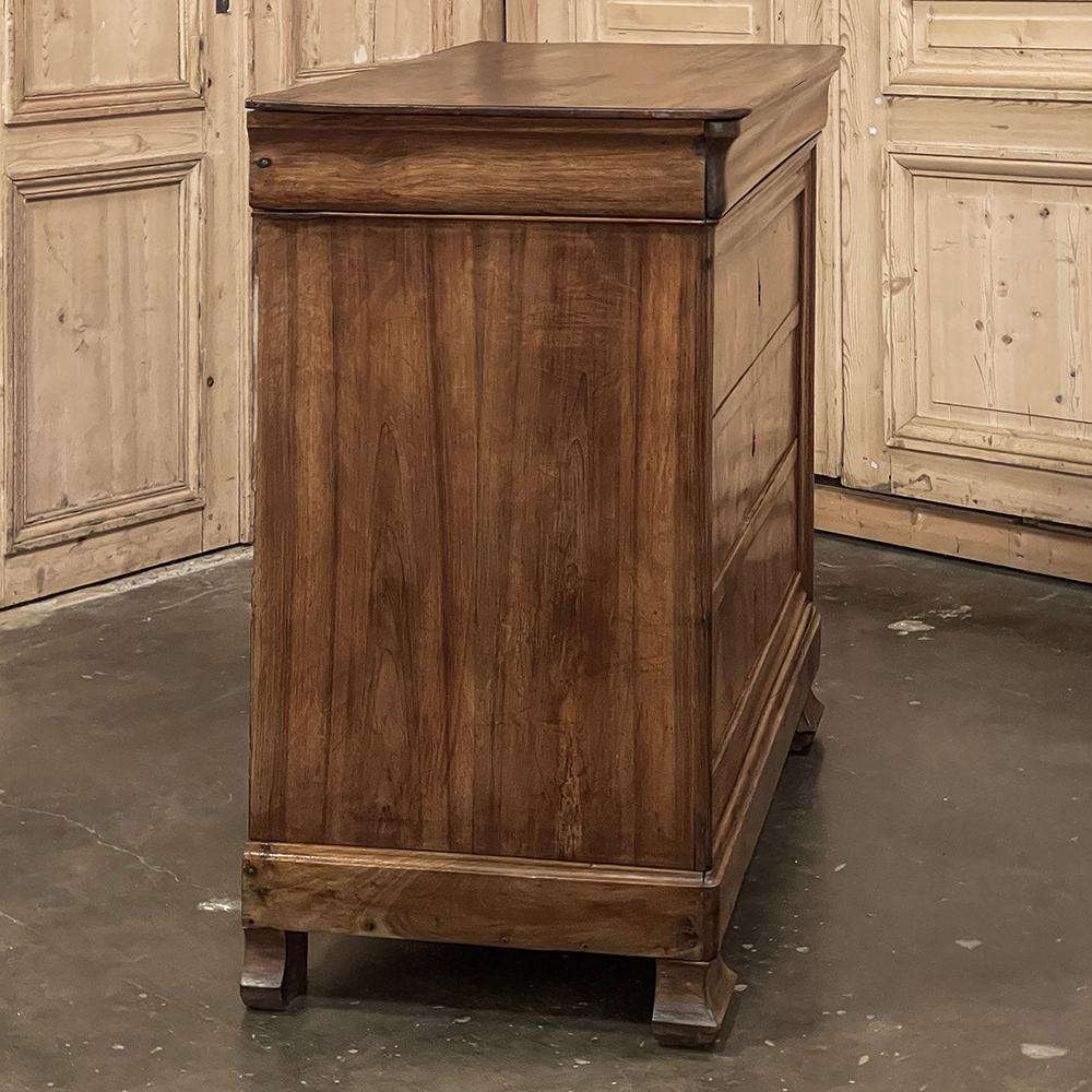 19th Century French Louis Philippe Period Walnut Commode For Sale 13