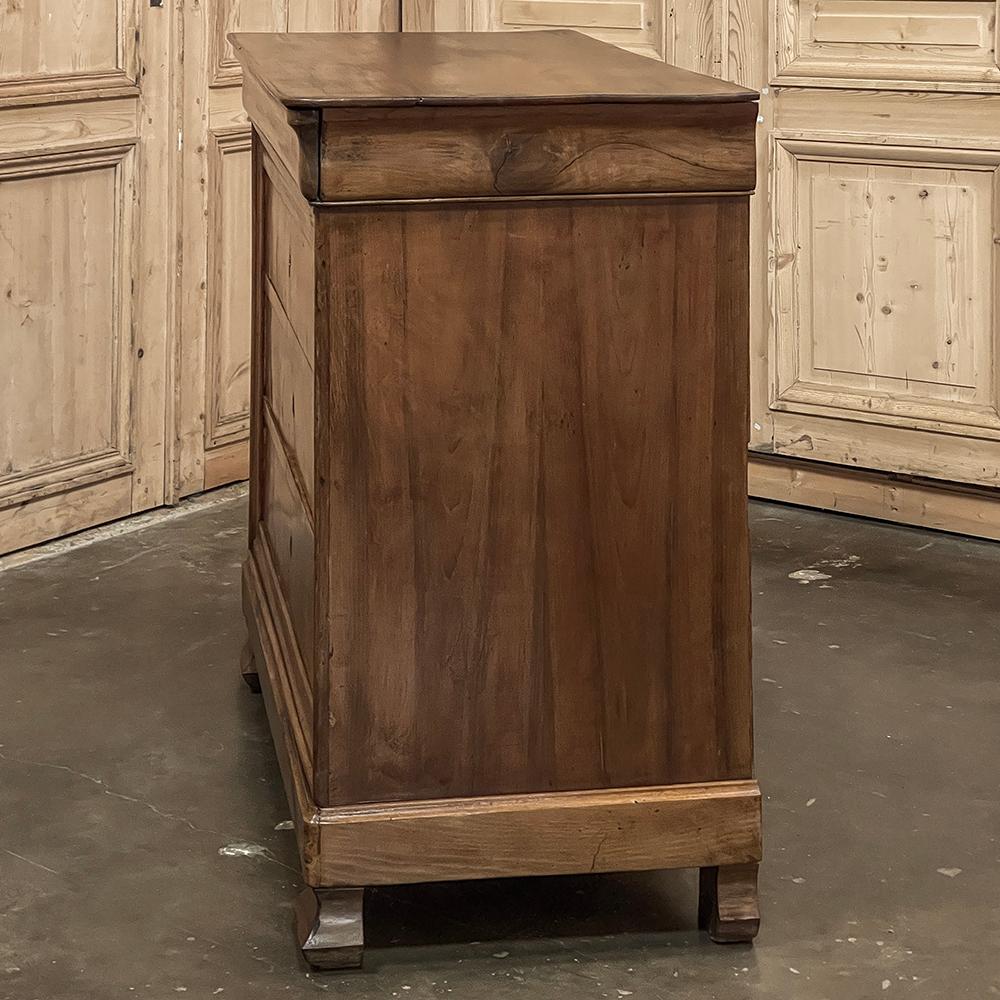 19th Century French Louis Philippe Period Walnut Commode For Sale 14