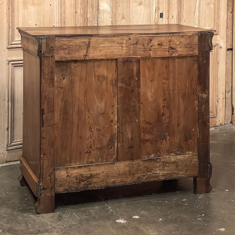 19th Century French Louis Philippe Period Walnut Commode For Sale 15