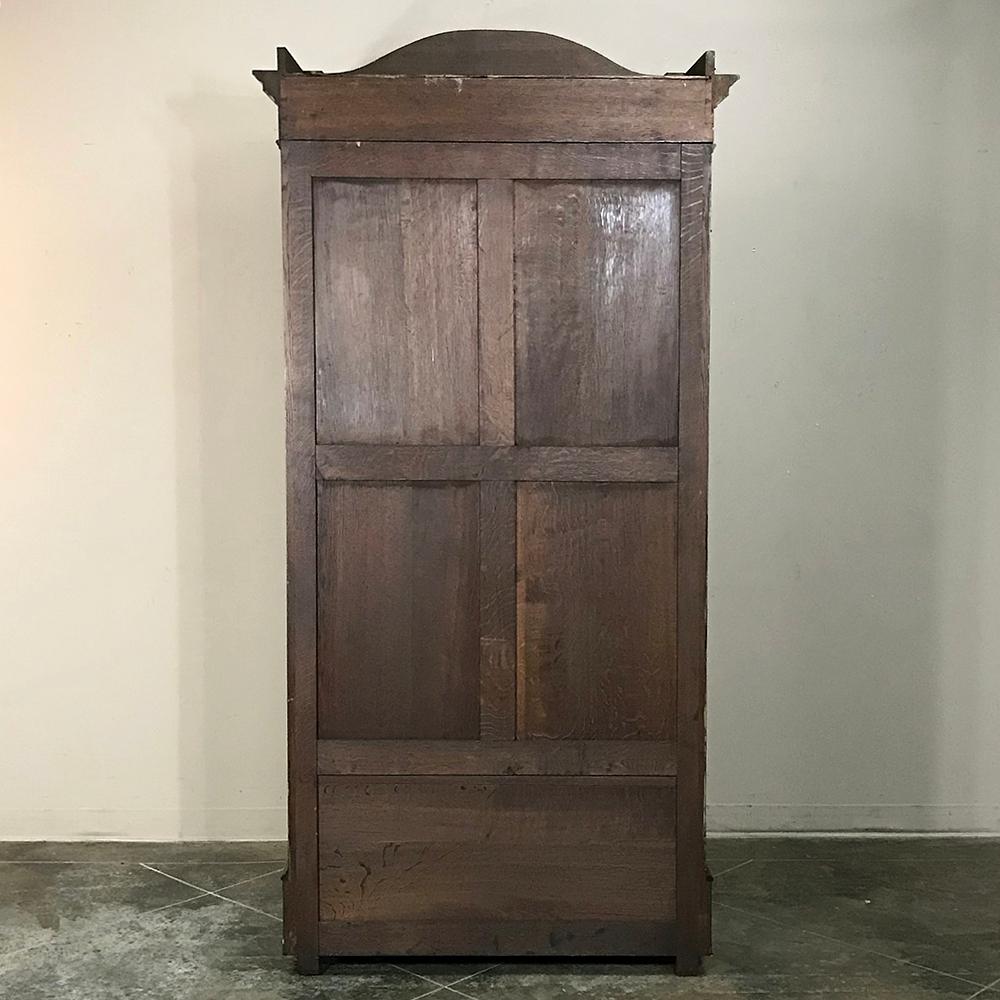 19th Century French Louis Philippe Rosewood Display Armoire, Bookcase 4
