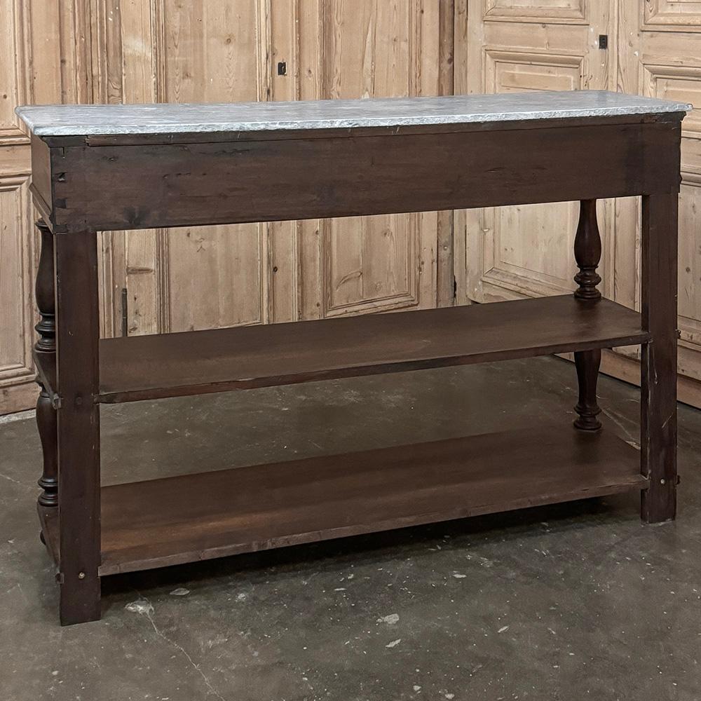 19th Century French Louis Philippe Server ~ Console ~ Etagere For Sale 13