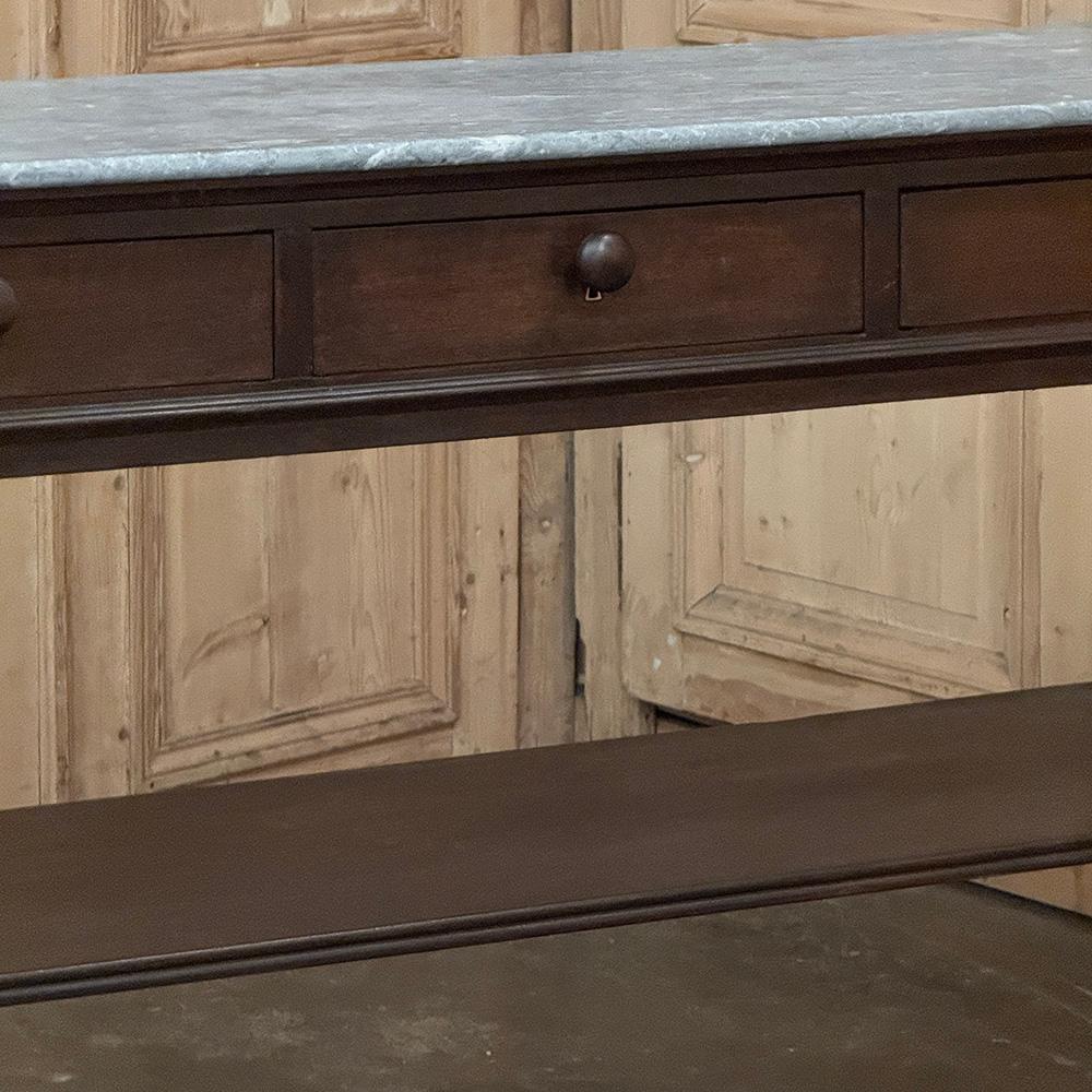 19th Century French Louis Philippe Server ~ Console ~ Etagere For Sale 2
