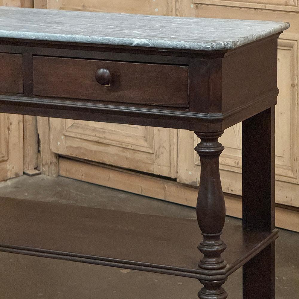 19th Century French Louis Philippe Server ~ Console ~ Etagere For Sale 3