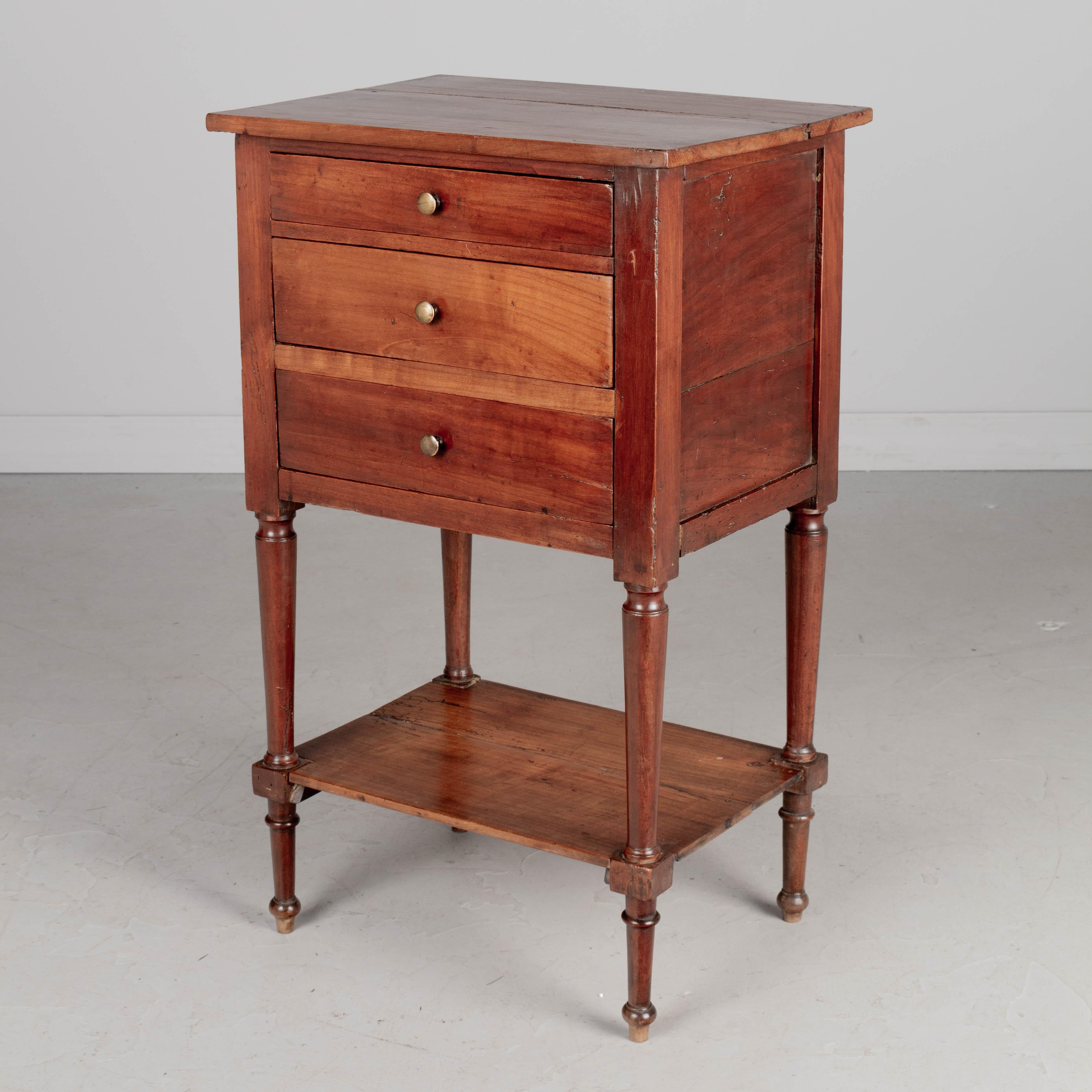 Hand-Crafted 19th Century French Louis Philippe Side Table For Sale