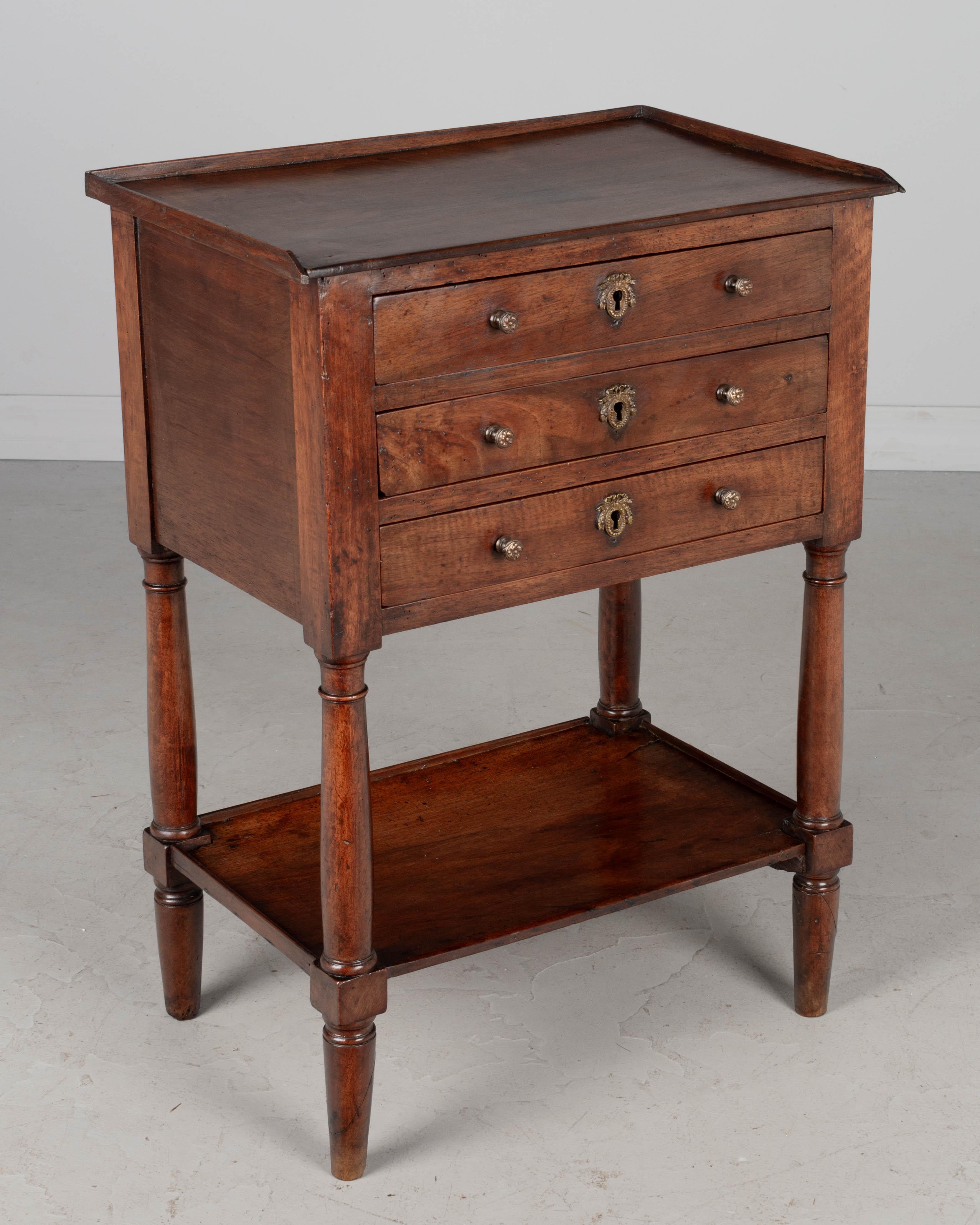 Hand-Crafted 19th Century French Louis Philippe Side Table