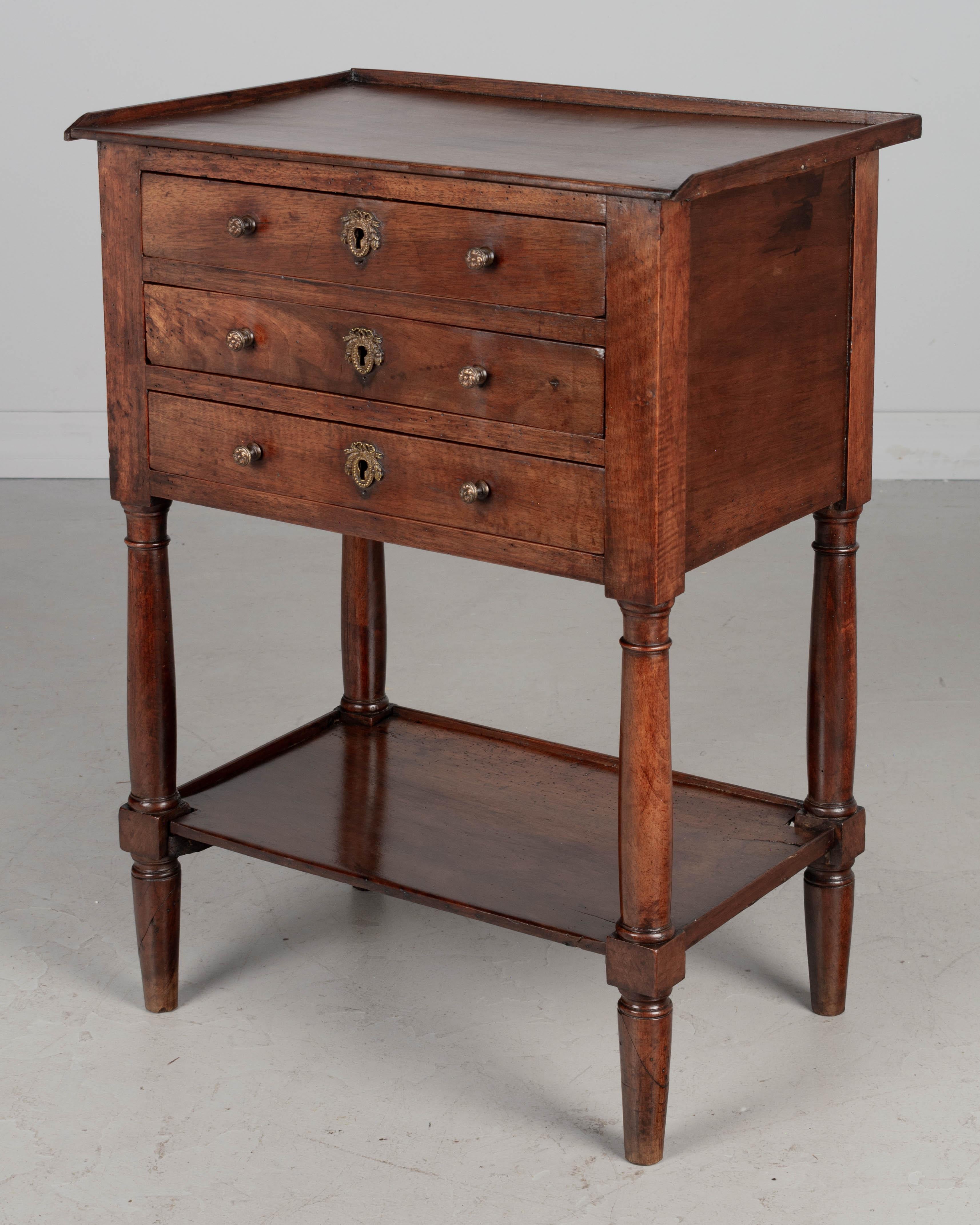 19th Century French Louis Philippe Side Table In Good Condition In Winter Park, FL