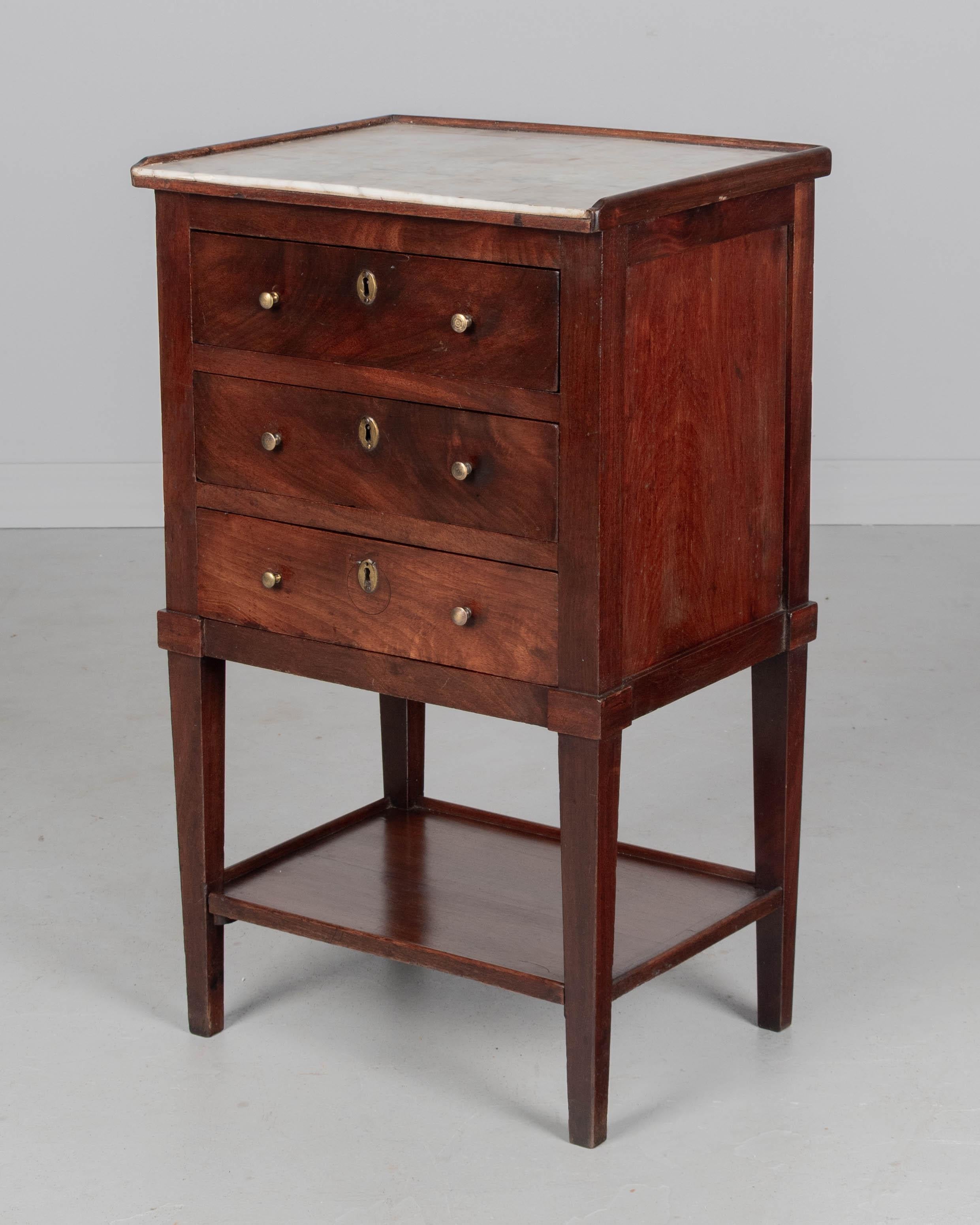 19th Century French Louis Philippe Side Table In Good Condition For Sale In Winter Park, FL