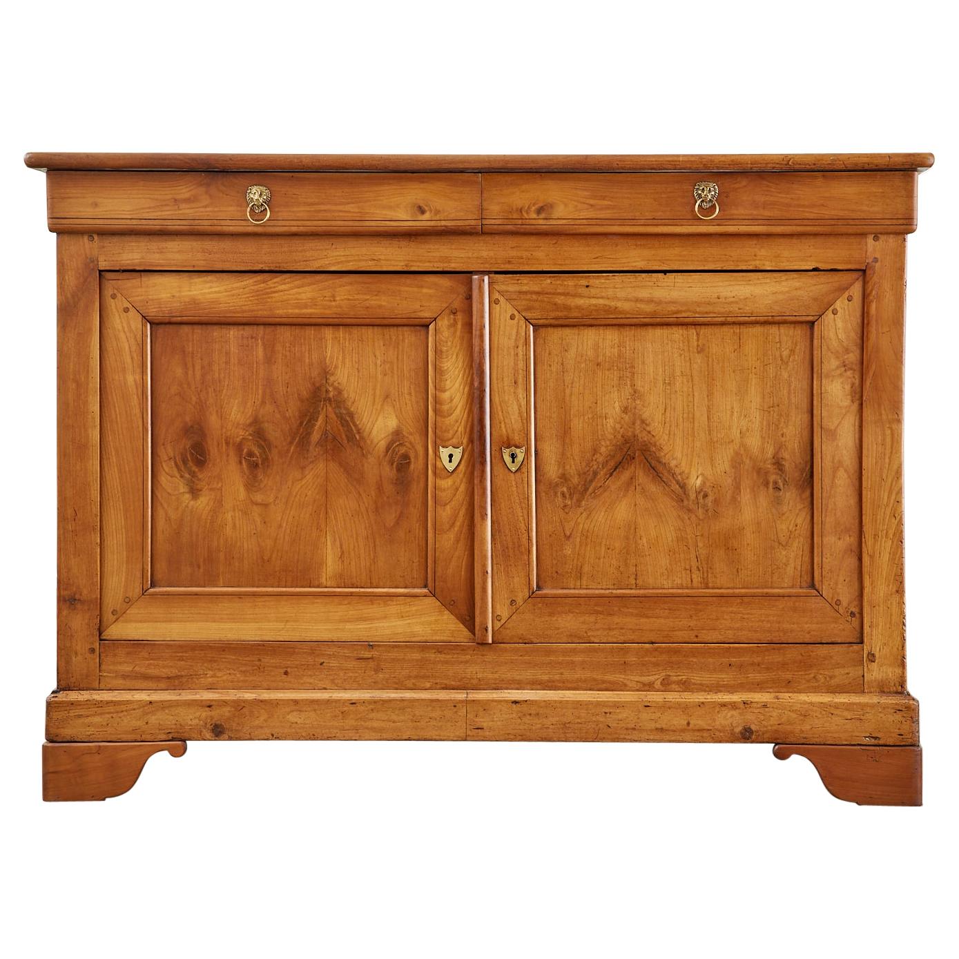 19th Century French Louis Philippe Sideboard Cabinet