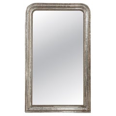19th Century French Louis Philippe Silver Mirror