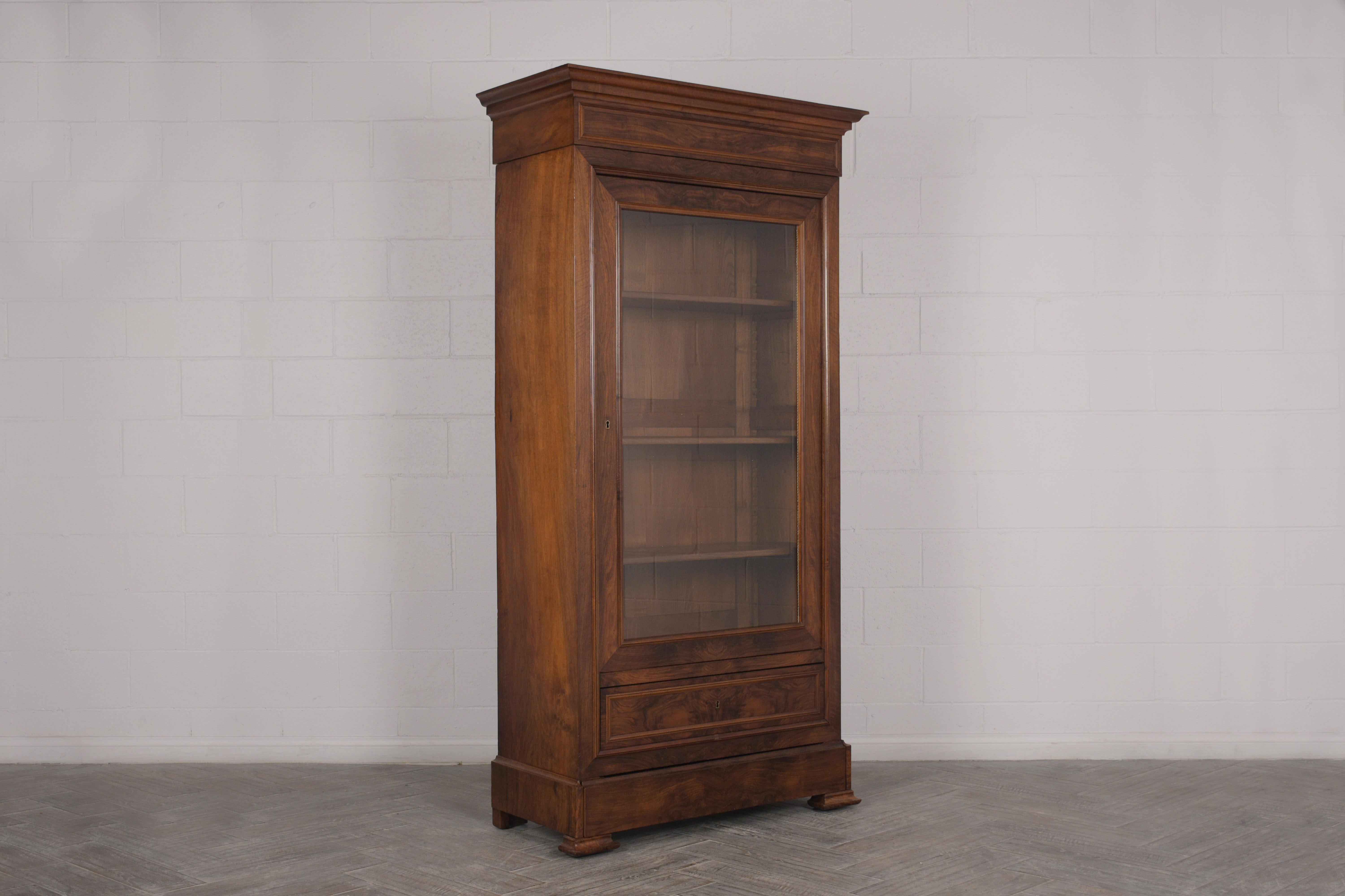 19th Century French Louis Philippe Style Bookcase 3
