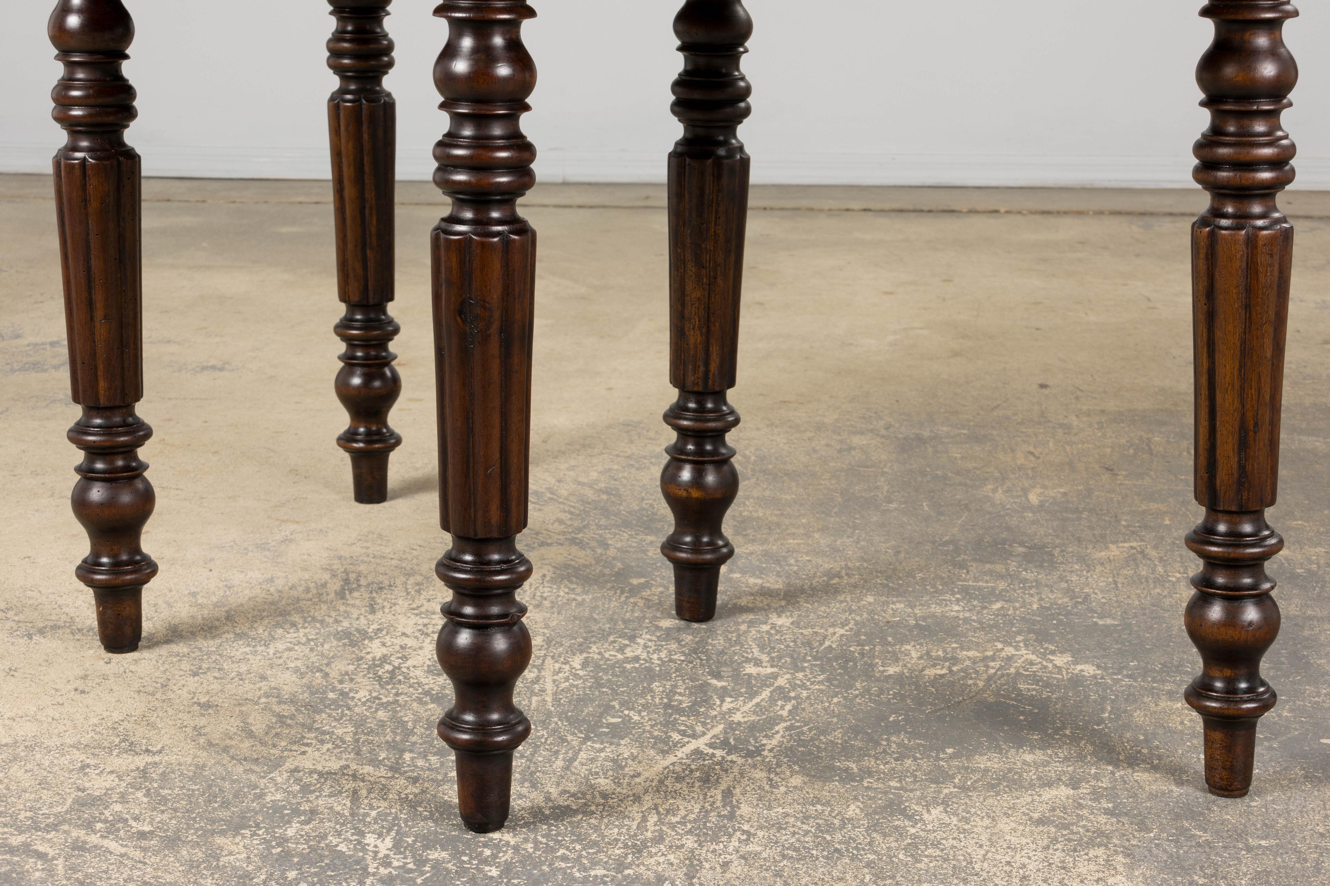 Console pliante en noyer de style Louis Philippe, 19e siècle, France en vente 4