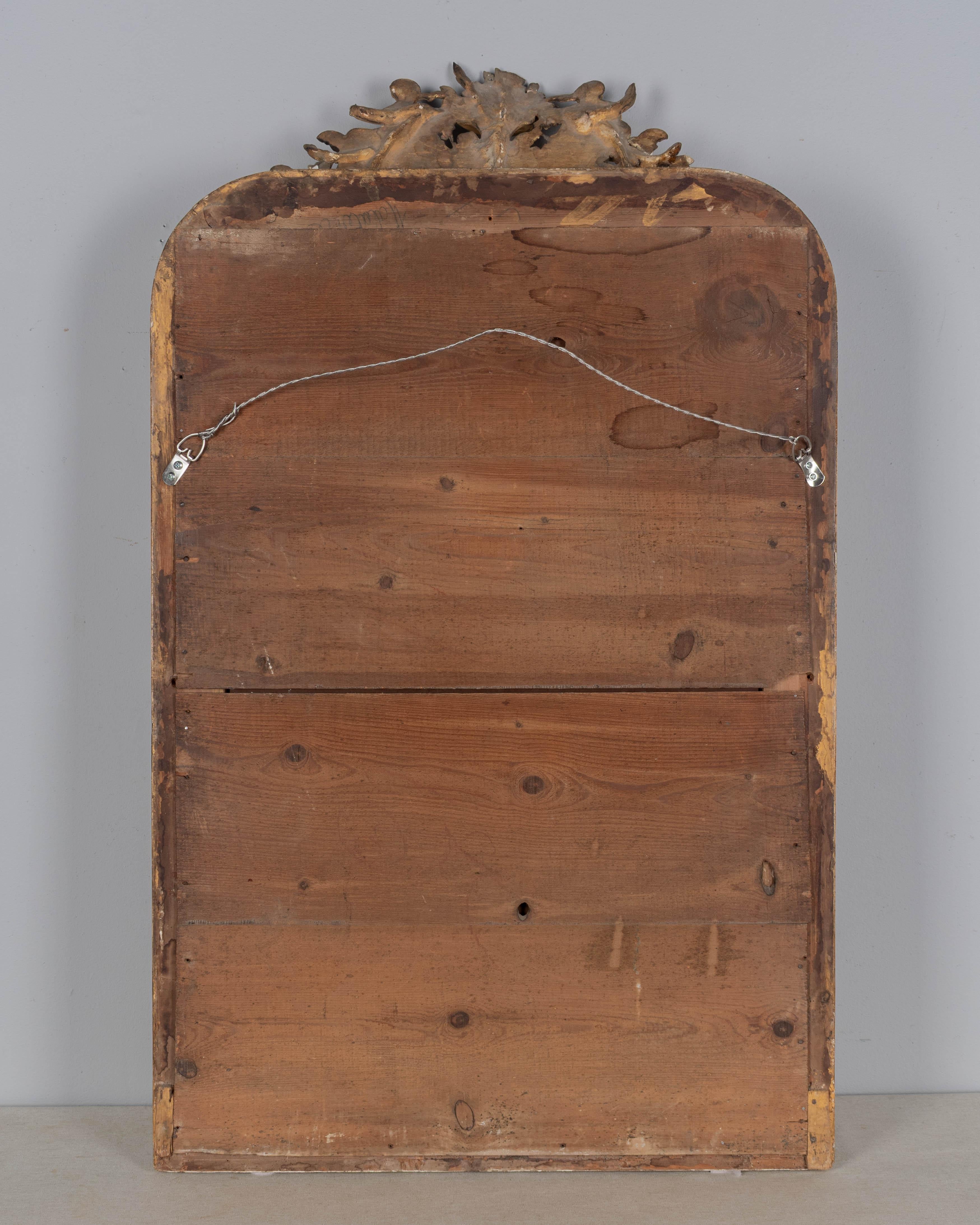 19th Century French Louis Philippe Style Gilded Mirror 23