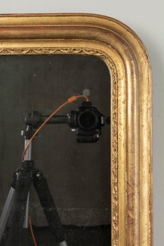 19th Century French Louis Philippe Style Gilded Mirror