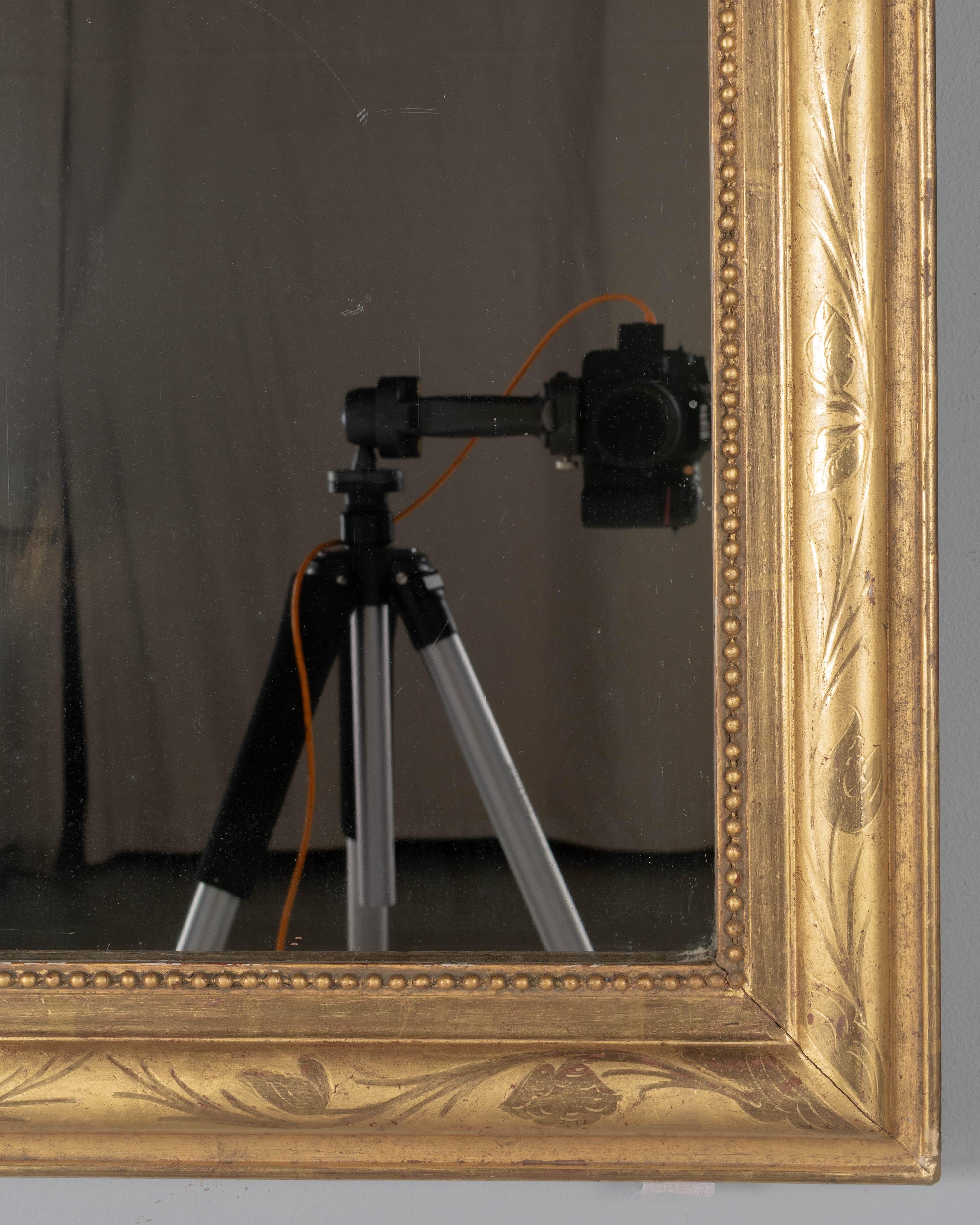 19th Century French Louis Philippe Style Gilded Mirror 23