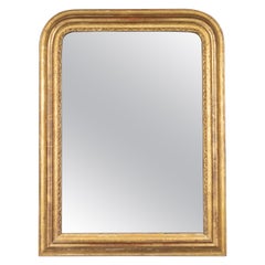 19th Century French Louis Philippe Style Gilded Mirror
