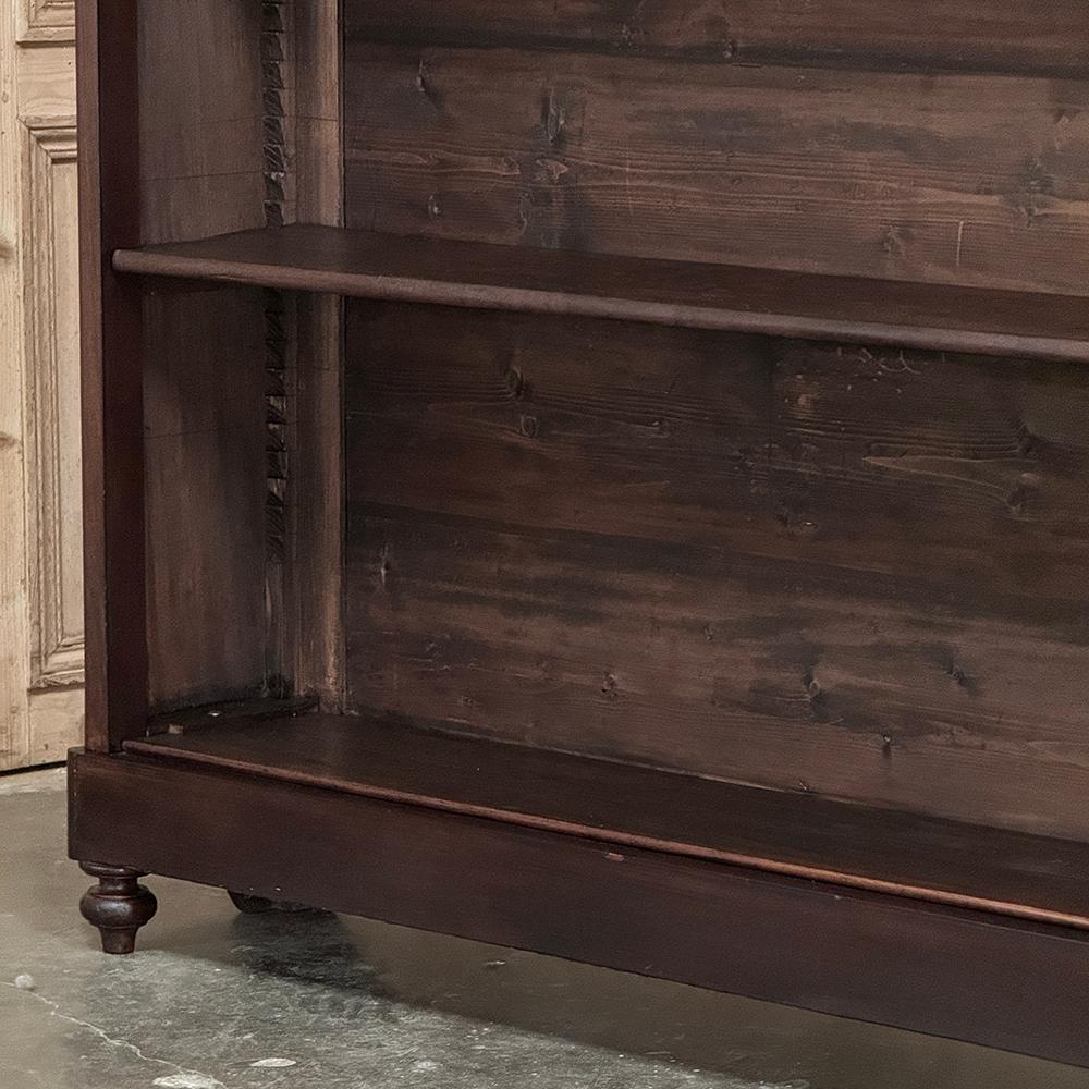 Bibliothèque ouverte de style Louis Philippe français du 19ème siècle en vente 7