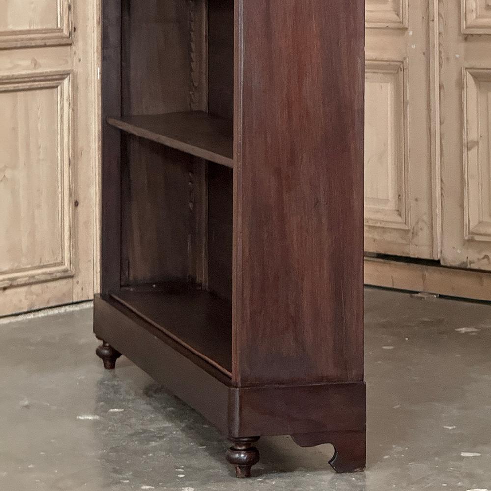 Bibliothèque ouverte de style Louis Philippe français du 19ème siècle en vente 11