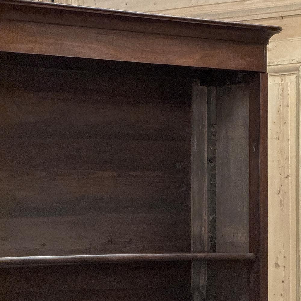 Sycomore Bibliothèque ouverte de style Louis Philippe français du 19ème siècle en vente