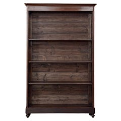 19th Century French Louis Philippe Style Open Bookcase