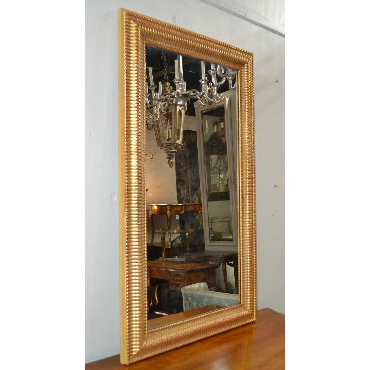 Late 19th Century 19th Century French Louis Philippe Transitional Mirror