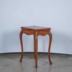 Travailleuse o tocador Louis Philippe francés del siglo XIX