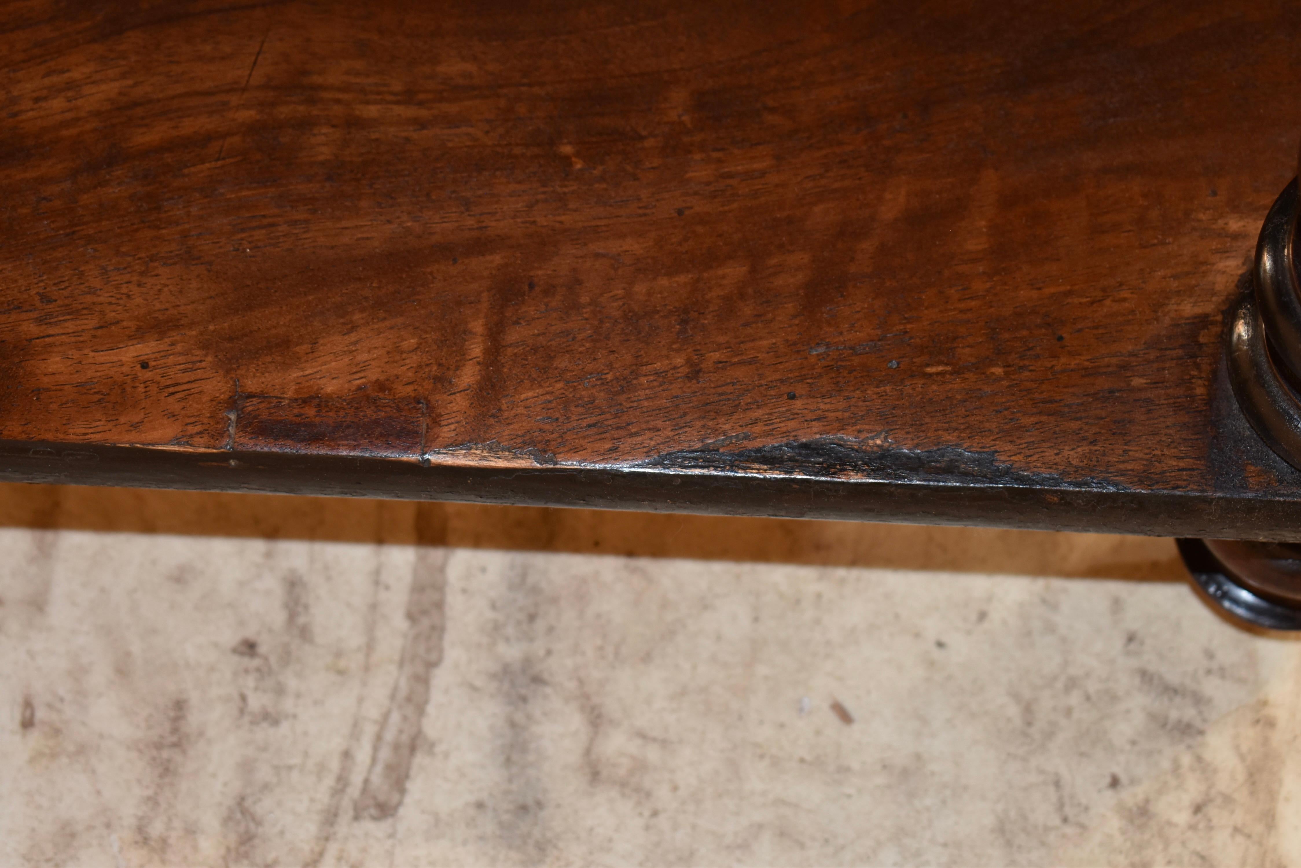 19th Century French Louis Philippe Walnut Buffet For Sale 6