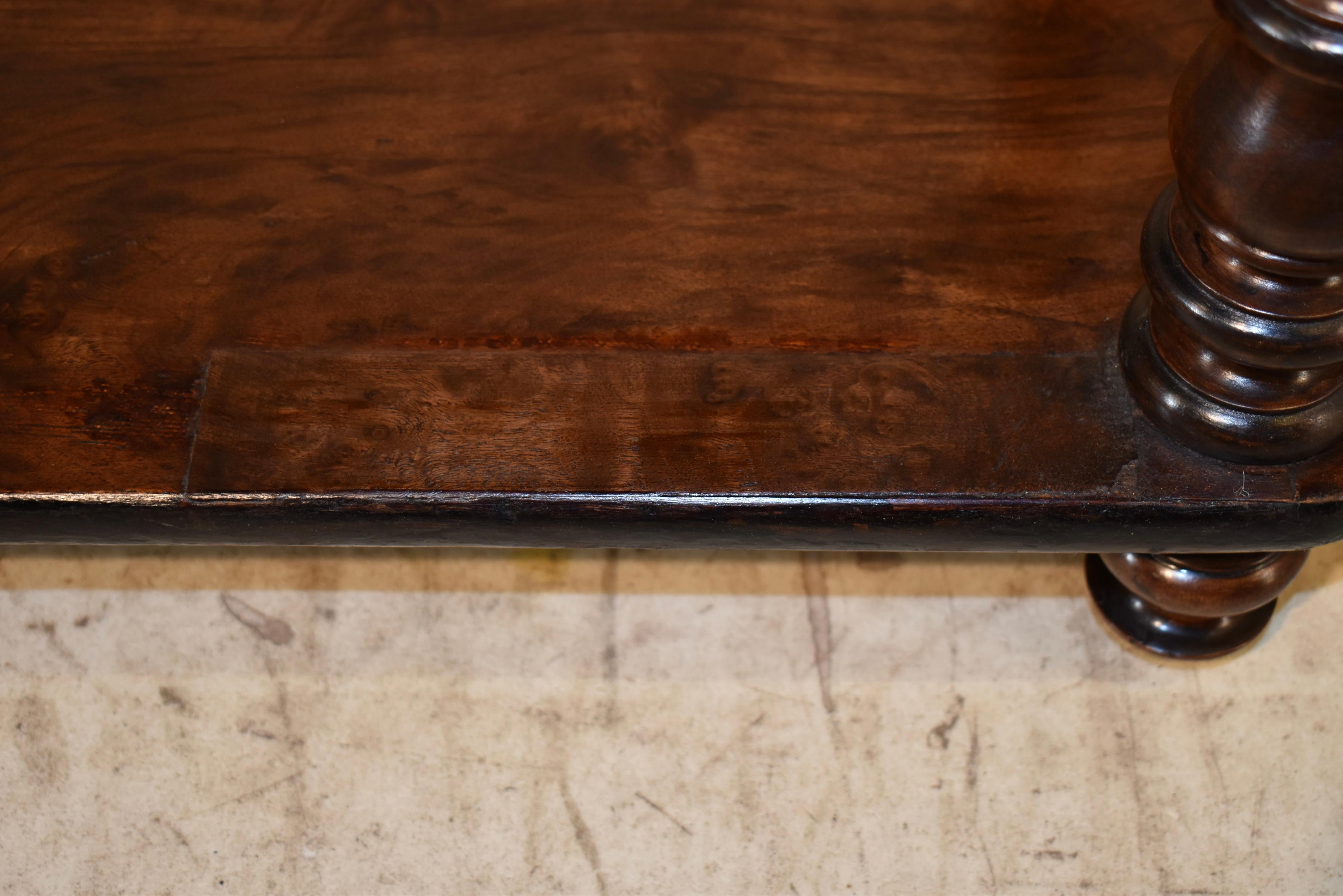 19th Century French Louis Philippe Walnut Buffet For Sale 5