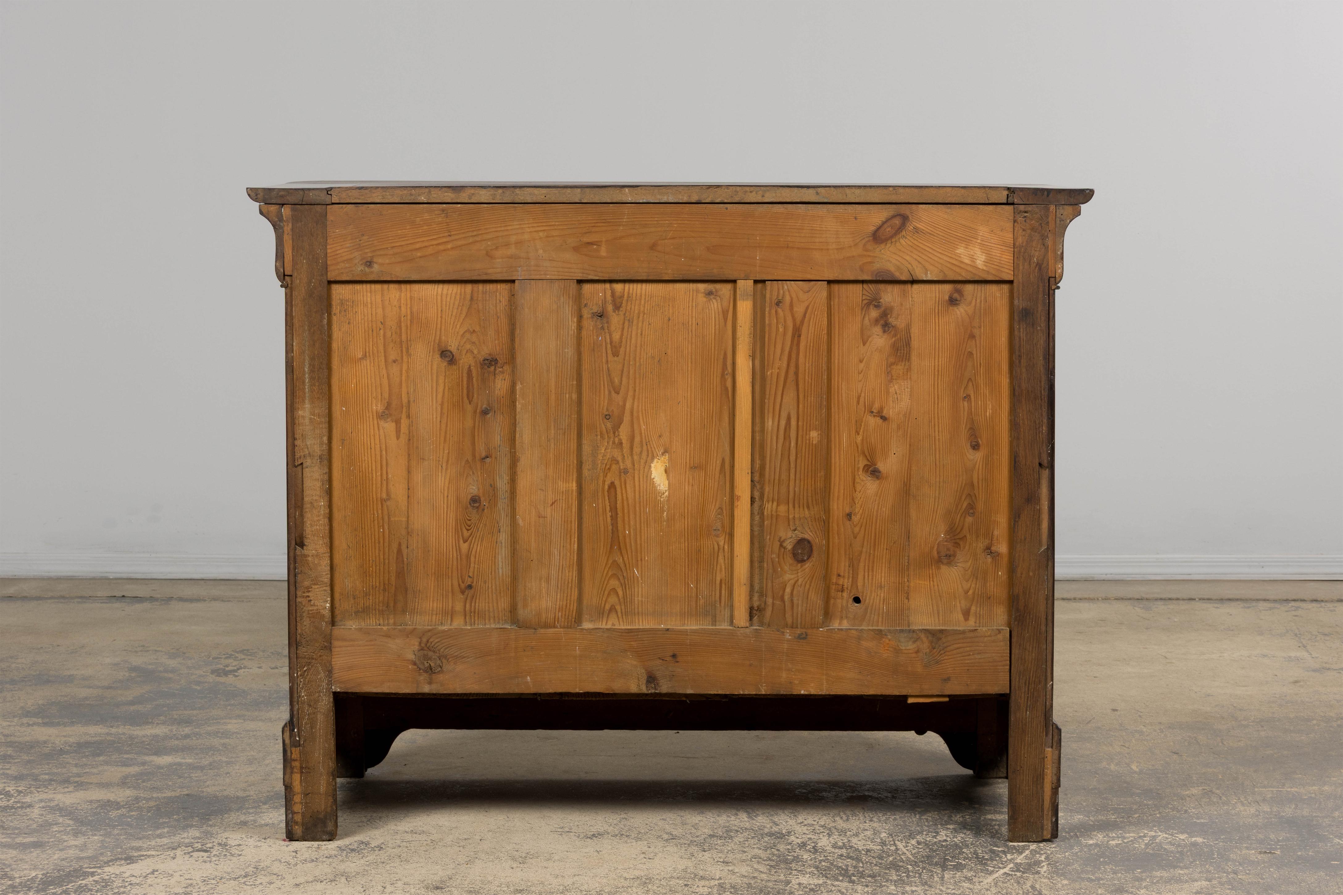 19th Century French Louis Philippe Walnut Chest of Drawers For Sale 14