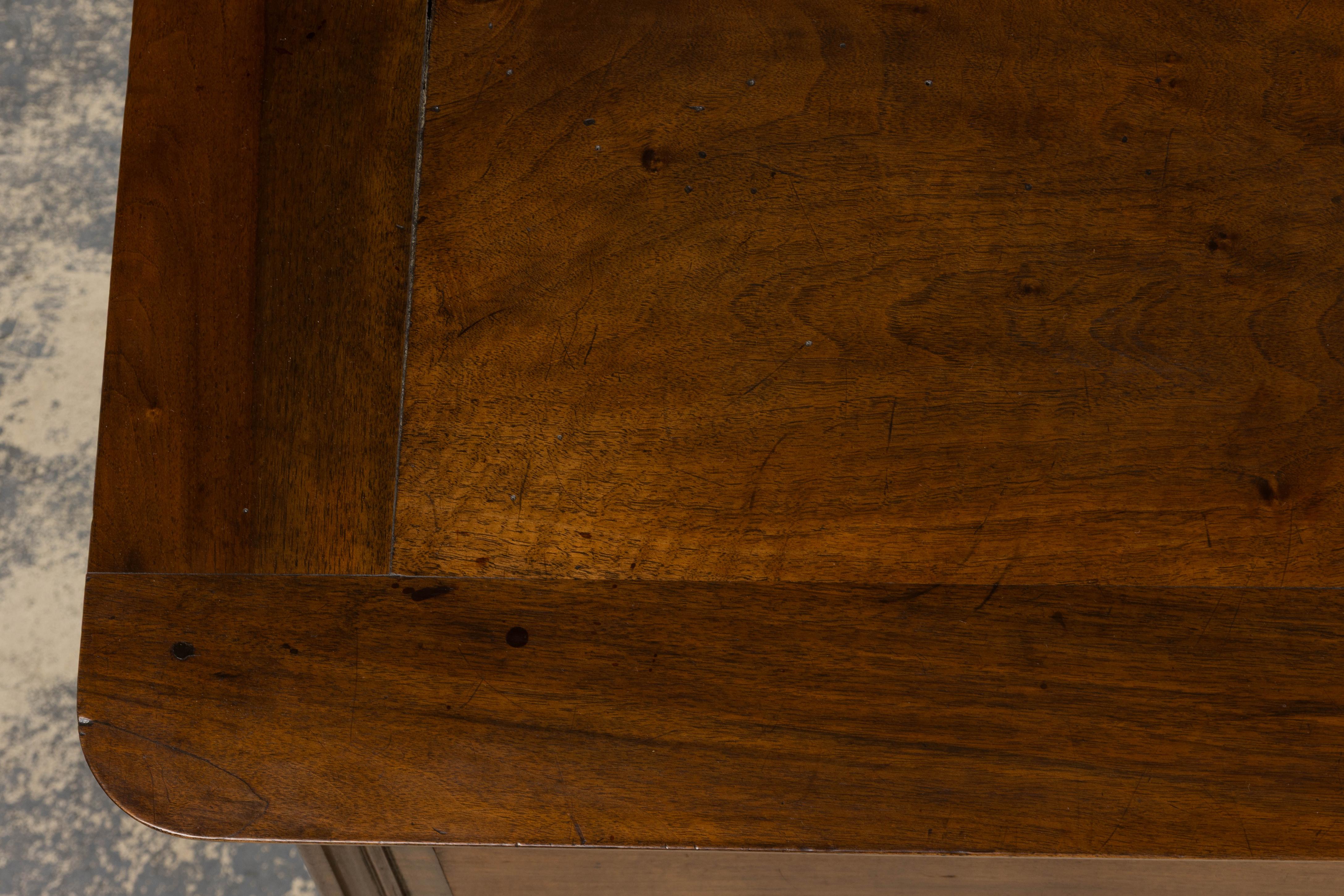 19th Century French Louis Philippe Walnut Chest of Drawers For Sale 1