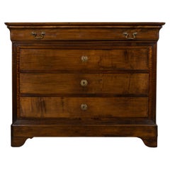 19th Century French Louis Philippe Walnut Chest of Drawers