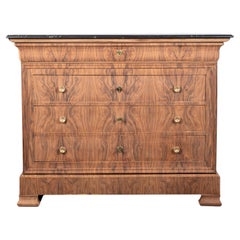 19th Century French Louis Philippe Walnut Commode