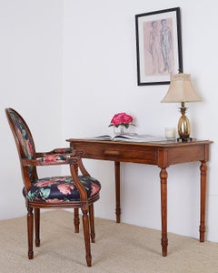 19th Century French Louis Philippe Walnut Writing Desk