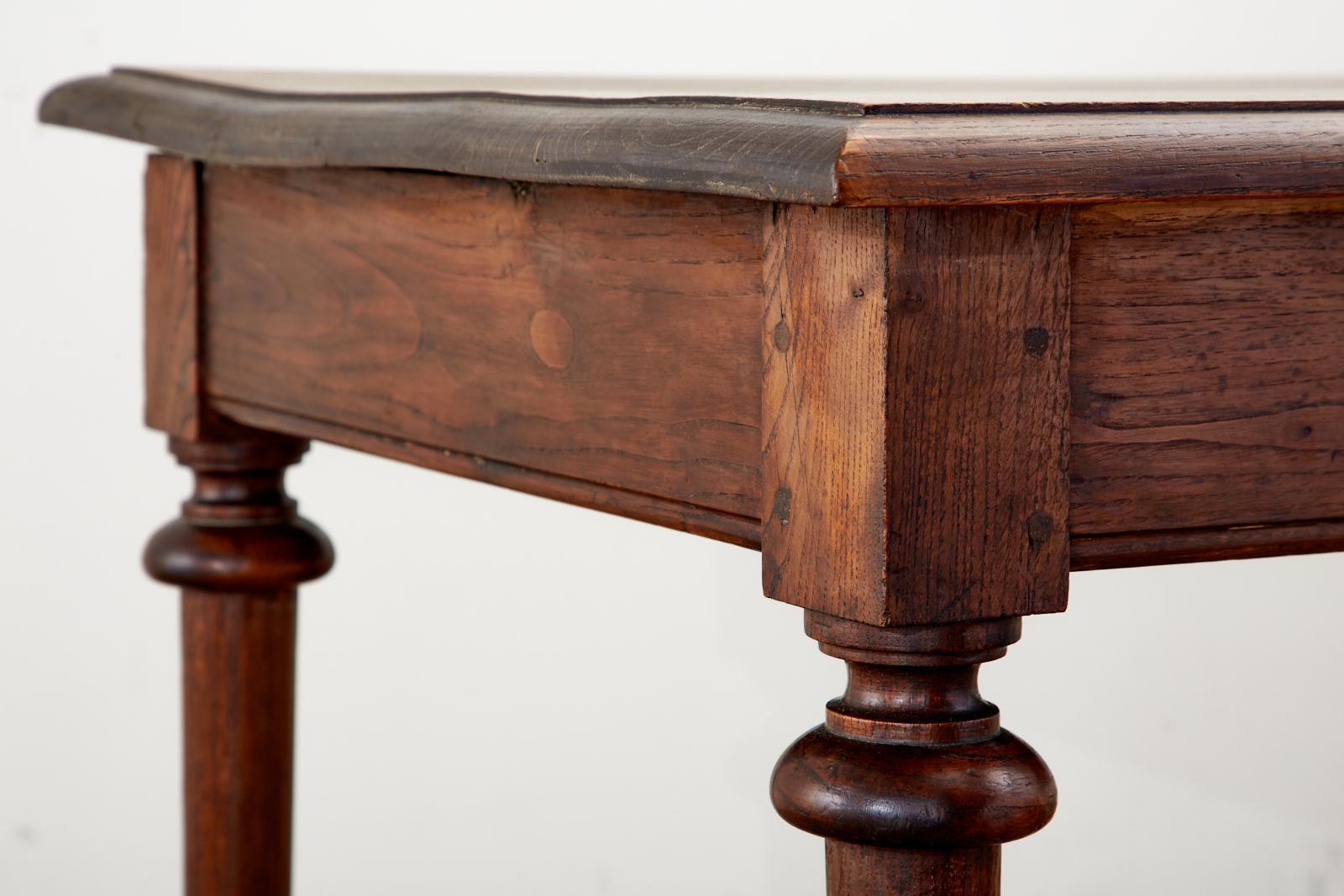 19th Century French Louis Philippe Writing Table Desk 9