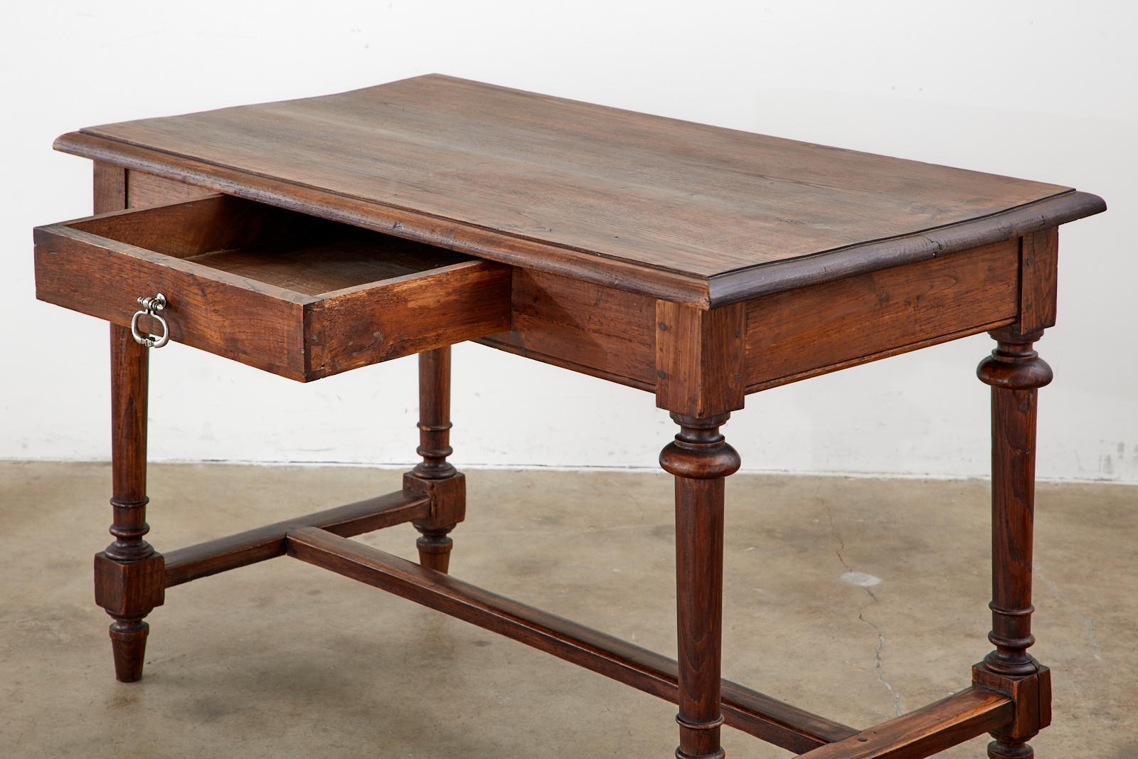 19th Century French Louis Philippe Writing Table Desk In Good Condition In Rio Vista, CA