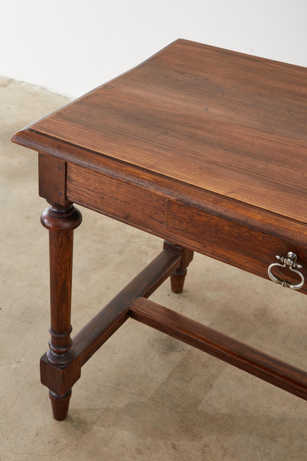 19th Century French Louis Philippe Writing Table Desk 3