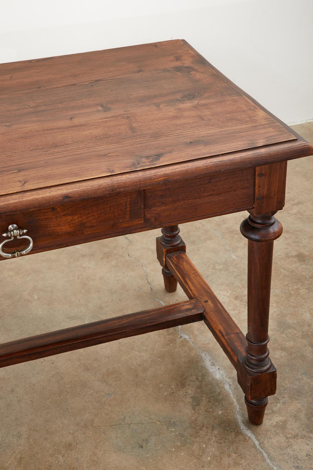 19th Century French Louis Philippe Writing Table Desk 4