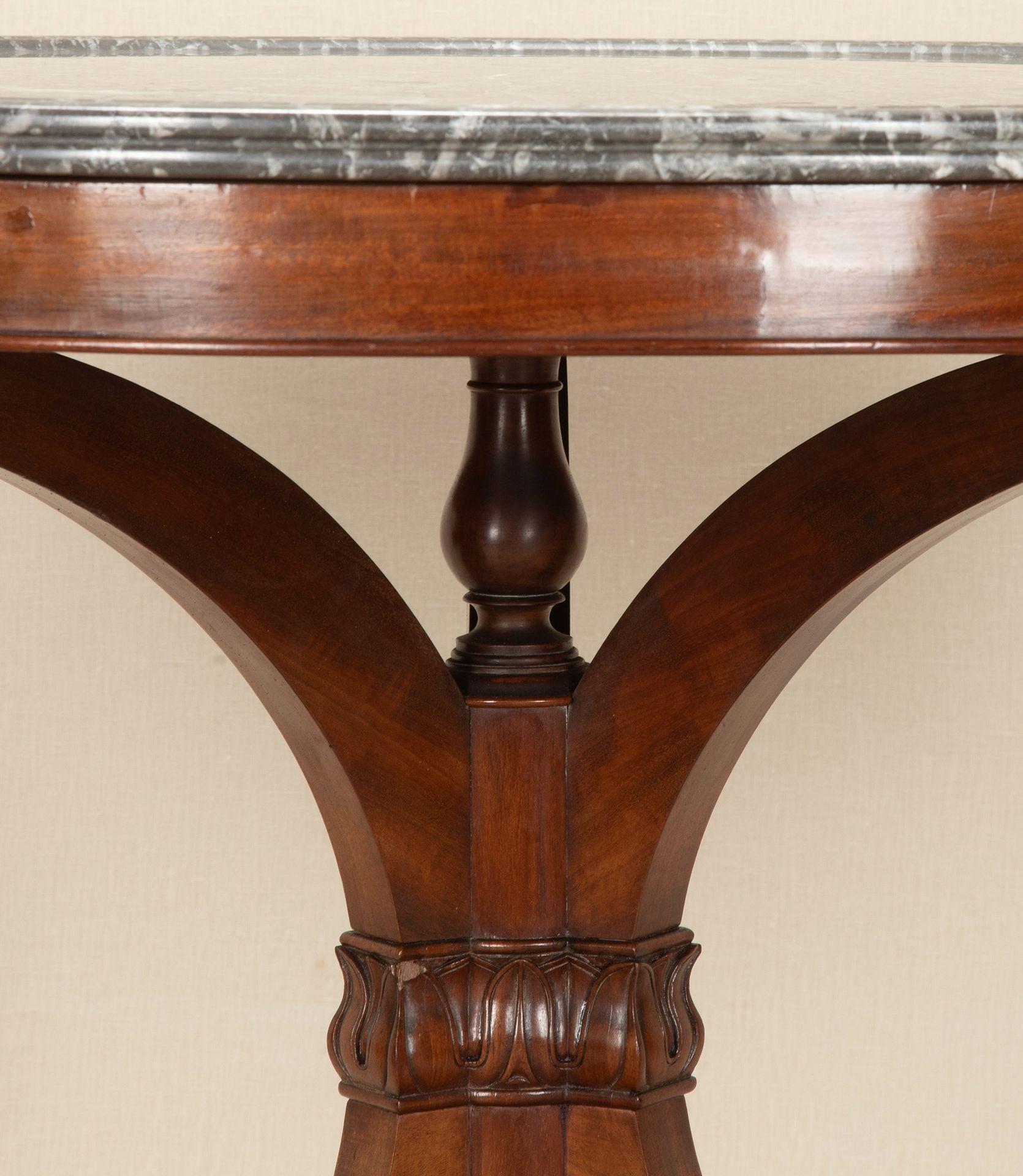 19th Century French Louis Philippe X Frame Mahogany Gueridon In Good Condition For Sale In Gloucestershire, GB