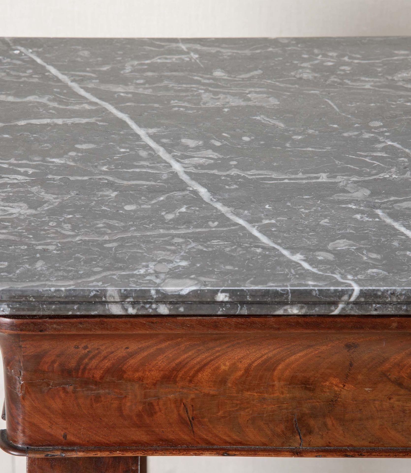 19th Century French Louis Phillippe Console For Sale 3