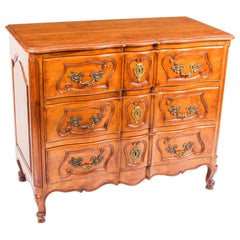 19th Century French Louis Revival Provençale "Arbalete" Commode Chest
