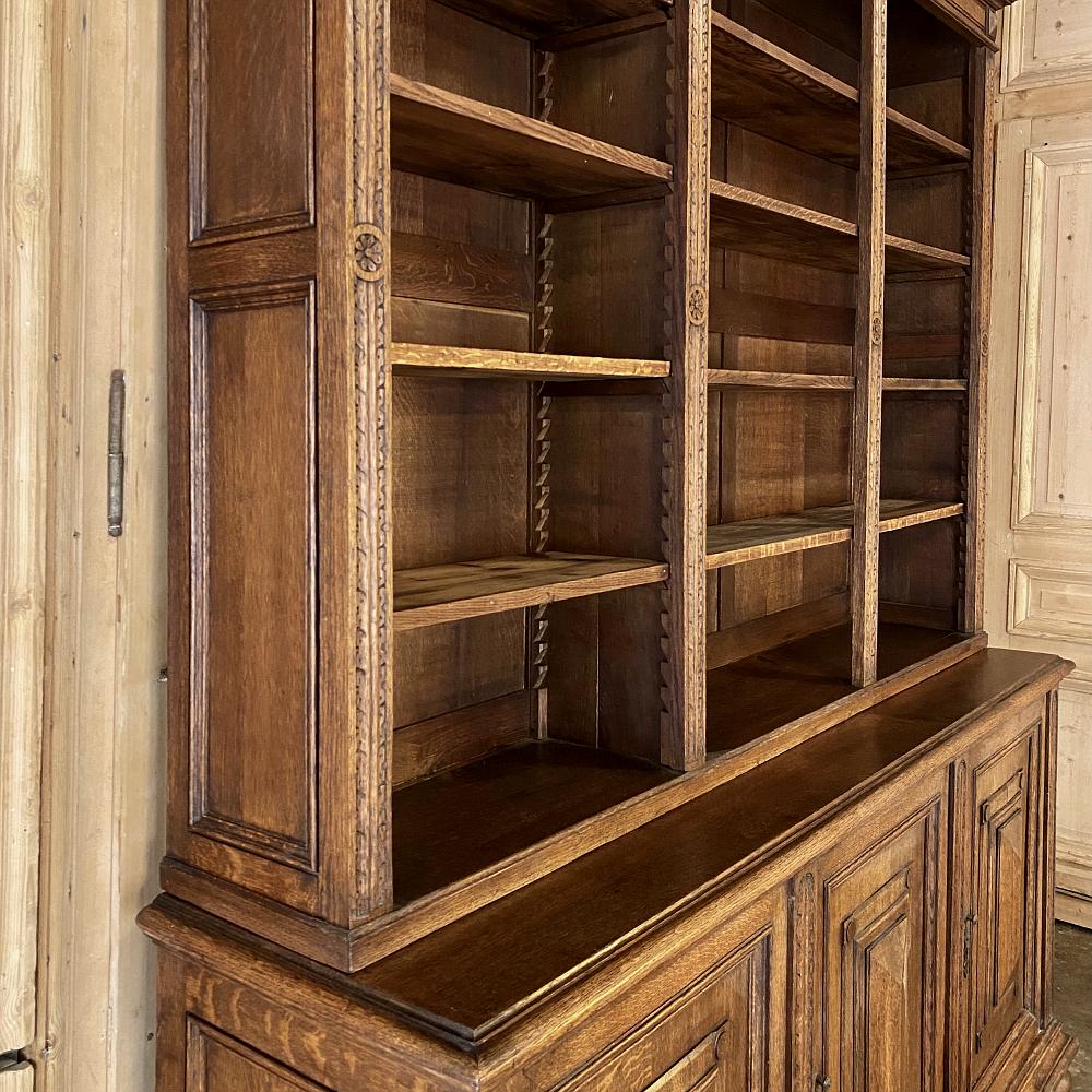 19th Century French Louis XIII Bookcase 1