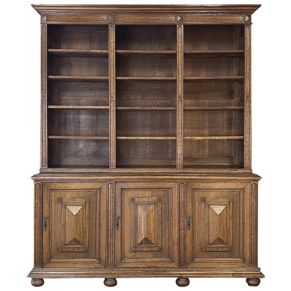19th Century French Louis XIII Bookcase