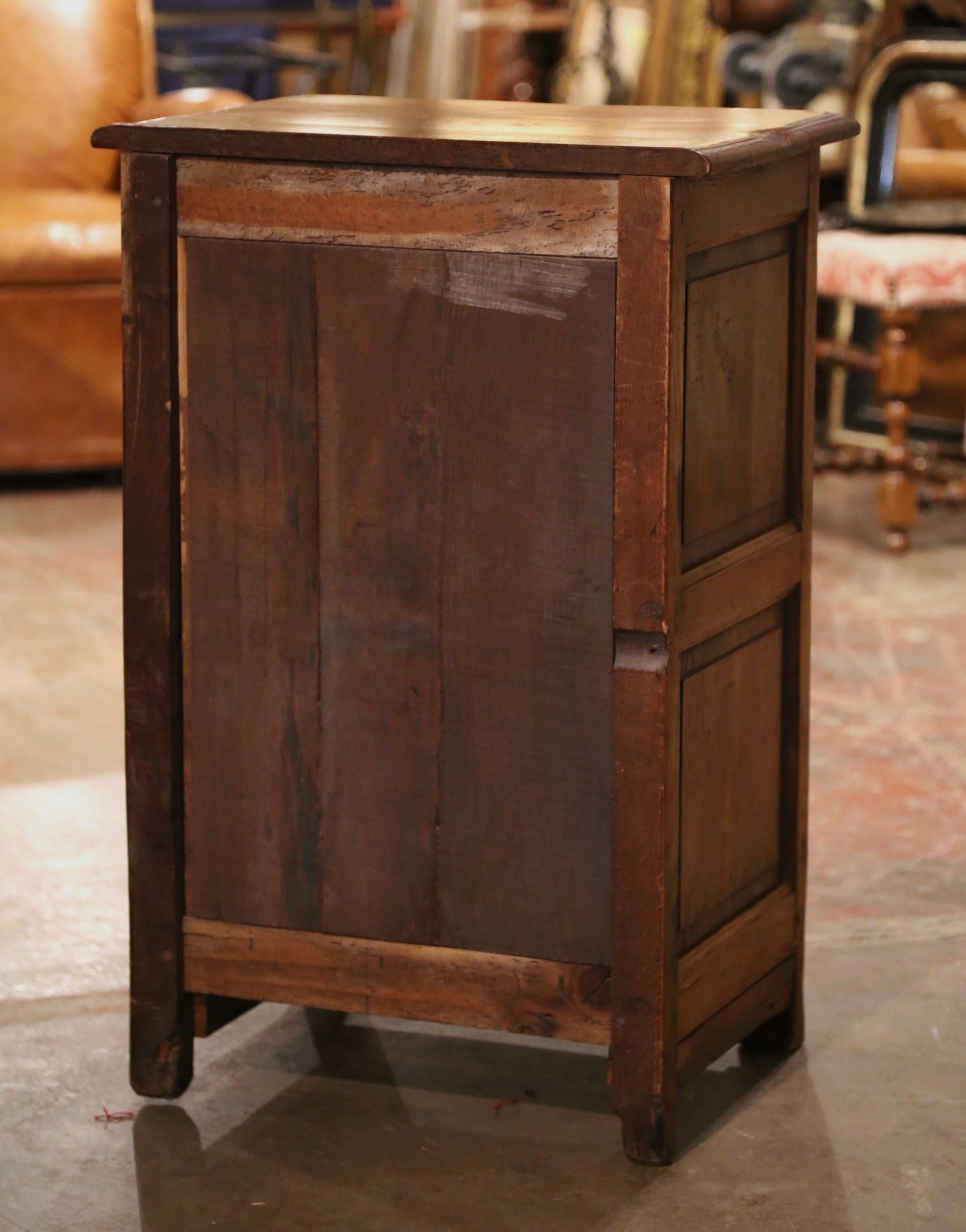 19th Century French Louis XIII Carved Oak Jelly Cabinet from Normandy 6