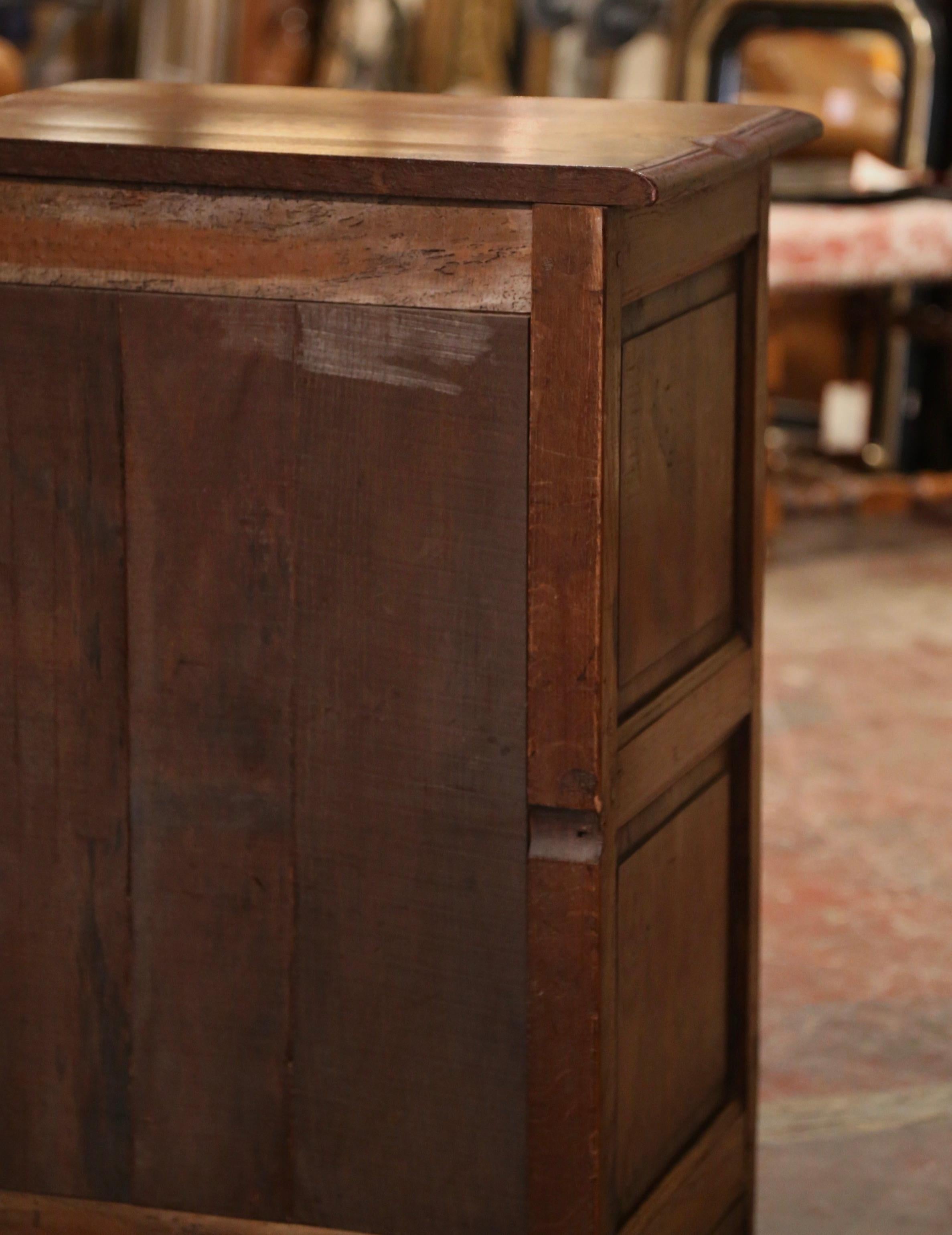 19th Century French Louis XIII Carved Oak Jelly Cabinet from Normandy 7