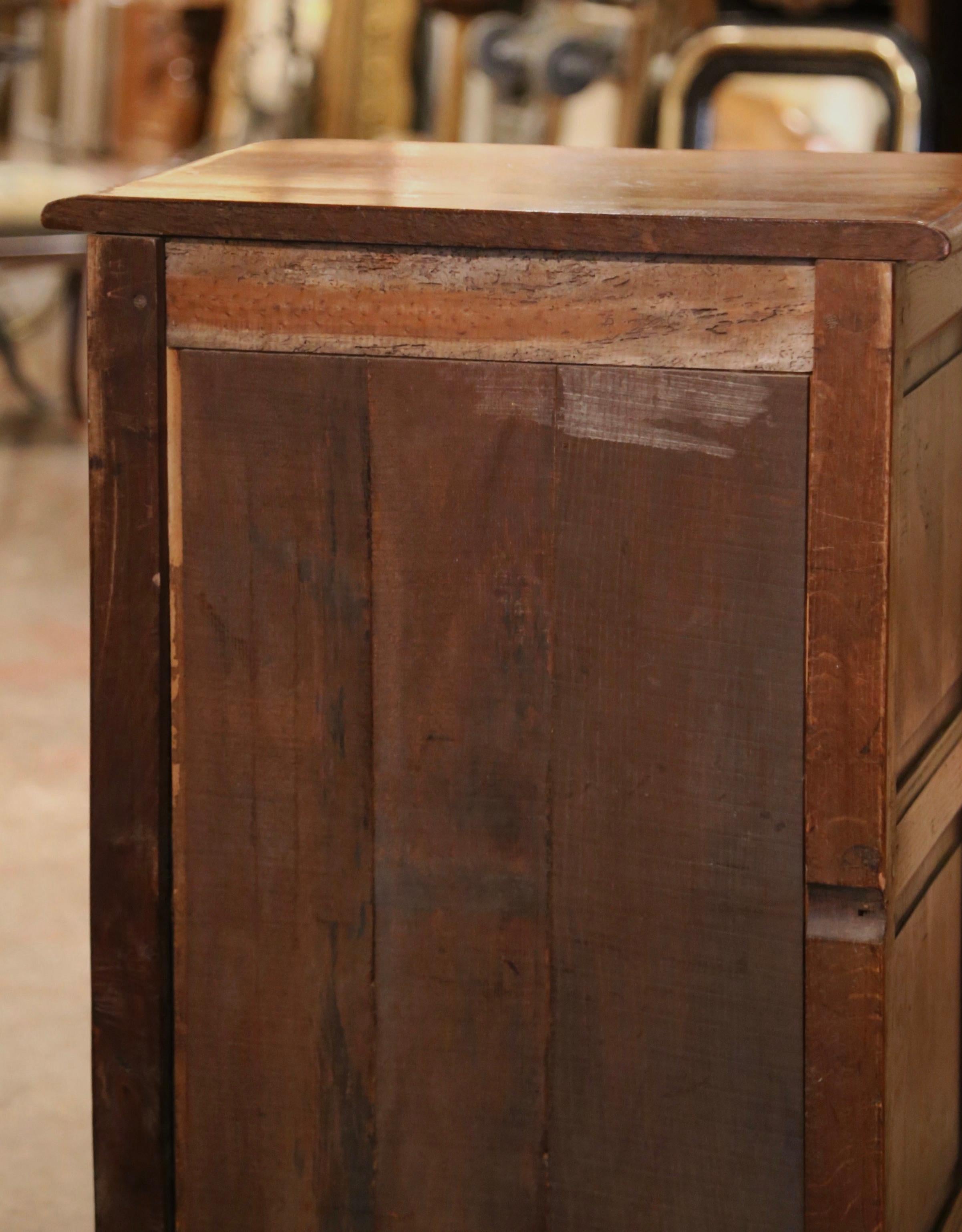 19th Century French Louis XIII Carved Oak Jelly Cabinet from Normandy 8