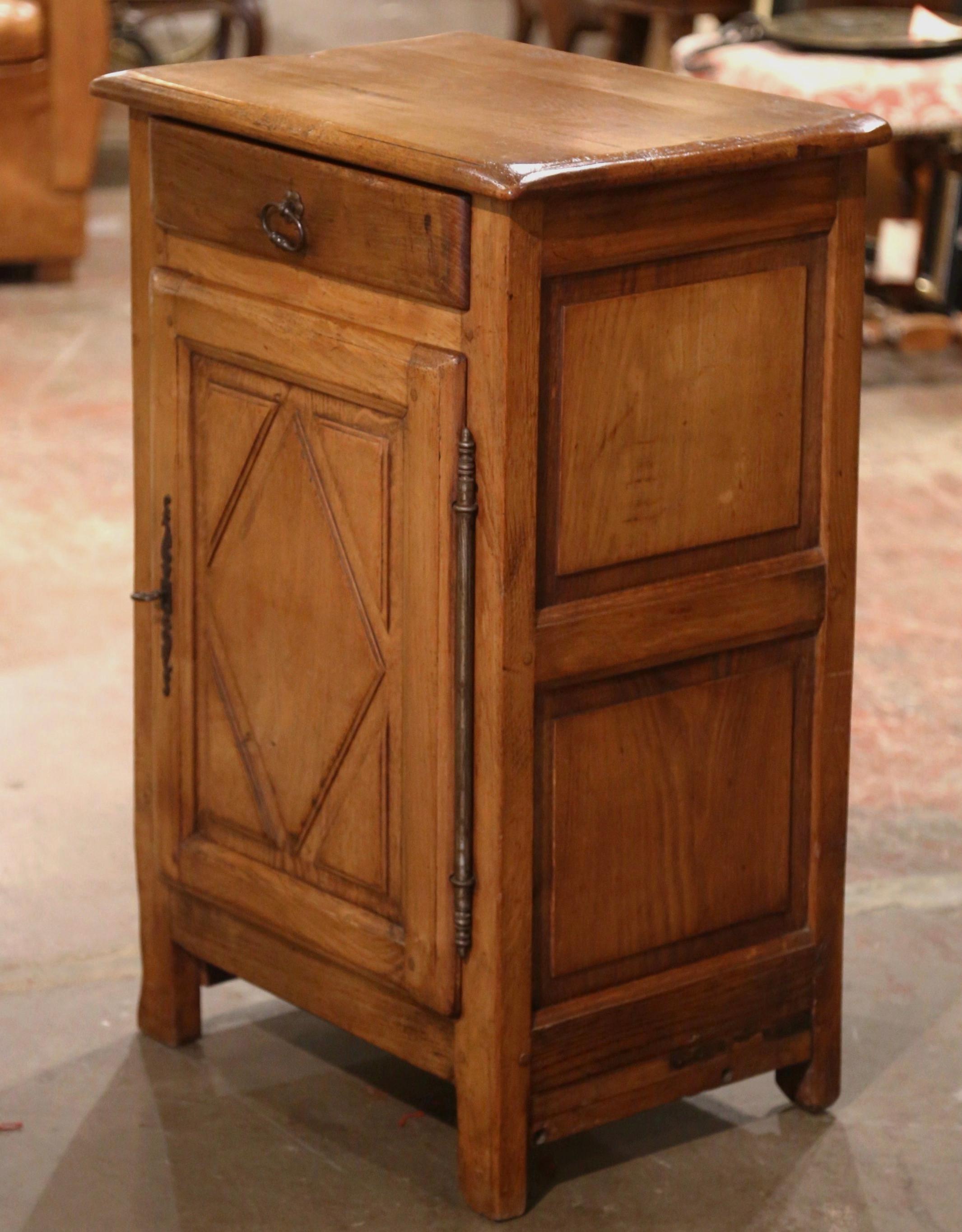 19th Century French Louis XIII Carved Oak Jelly Cabinet from Normandy 2