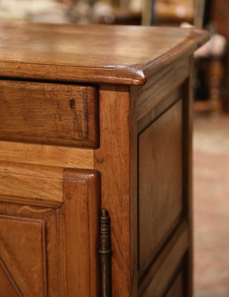 19th Century French Louis XIII Carved Oak Jelly from Normandy